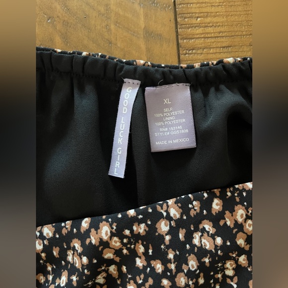 Good Luck Girl XL Floral Skirt - Picture 2 of 3